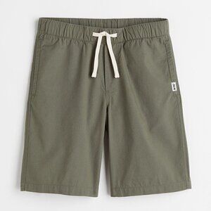 H&M Cotton Shorts Color Green Size 14